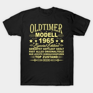 OLDTIMER MODELL BAUJAHR 1965 T-Shirt